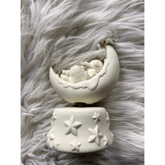 Dept 56 Snowbabies Music Box I'm So Sleepy Plays Brahms Lullaby Retired 68519 - Picture 4 of 9